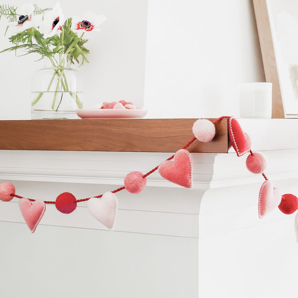 Valentine’s Decor Garland