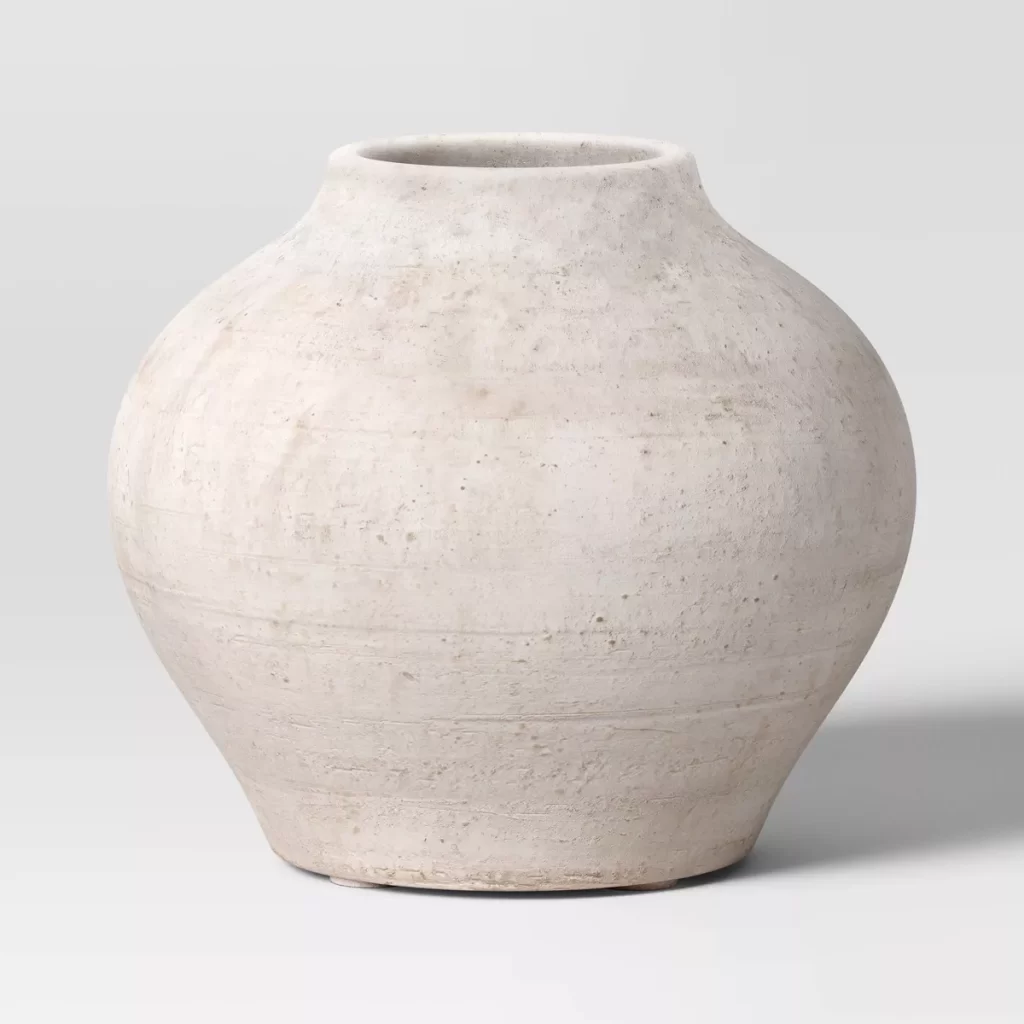 stoneware vase