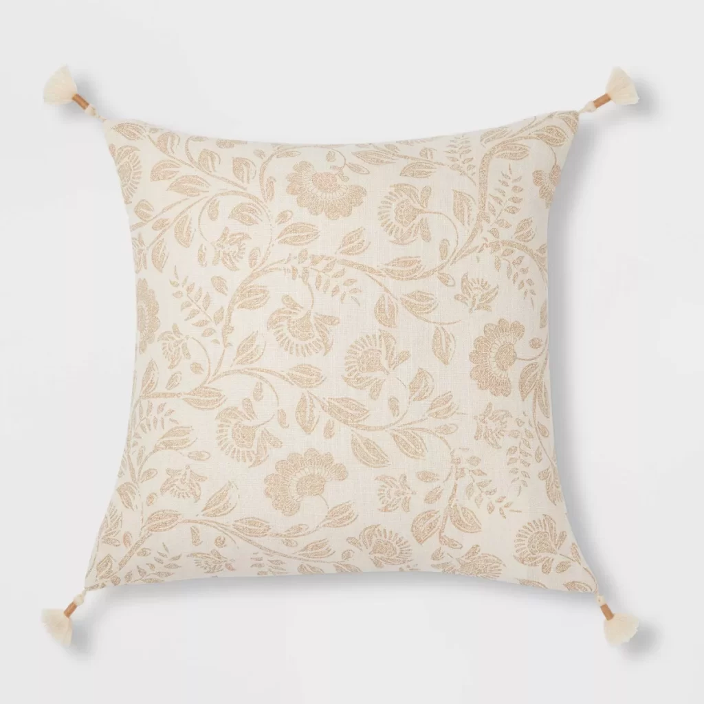 spring pillow cover decor