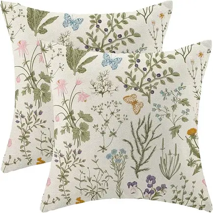 spring pillow cover decor