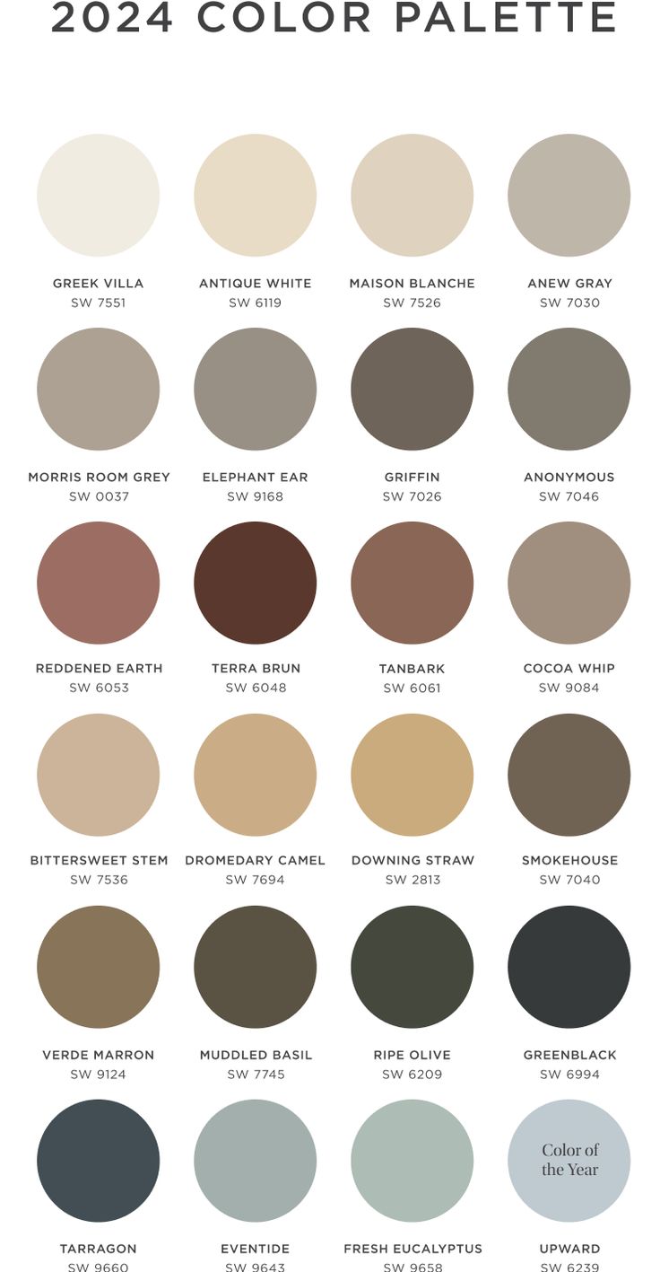 Spring color pallete