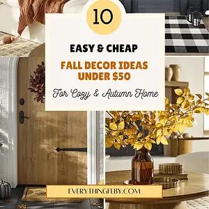 budget friendly fall decor ideas under $50